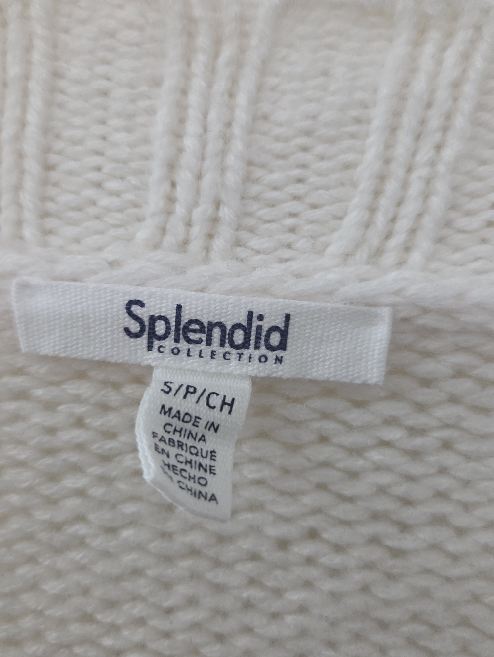 Splendid Hartley Wool Blend Knit Cardigan Sweater with Heart Details - Picture 9 of 11